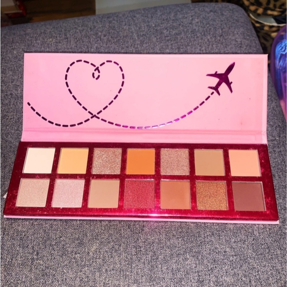 Colorbash Cosmetics Catch Flights Not Feelings Eyeshadow Palette